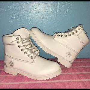 White Timberlands